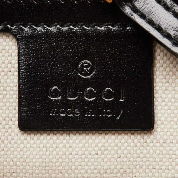 Gucci Black/Multicolored Geometric Printed Leather Jackie 1961 Small Shoulder... - Picture 8 of 11